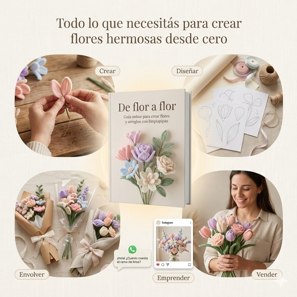 De flor en flor - taller virtual